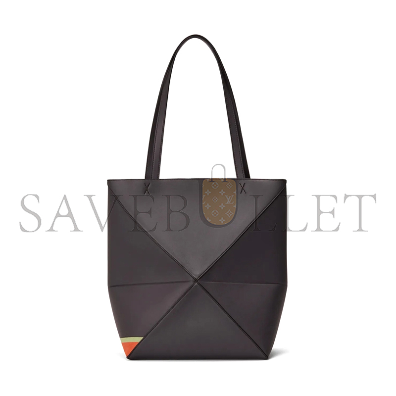 LOEWE FRINGE CAT PUZZLE FOLD TOTE A779G50X90 (31.5*25.5*14.5cm)